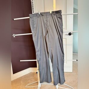 Men's gray Nike golf pants, 36x32